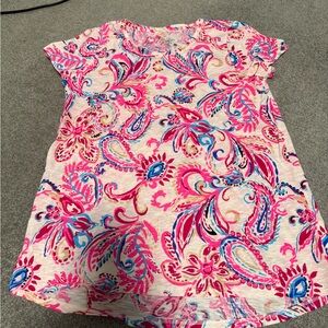 Colorful Lilly Pulitzer Paisley Shirt